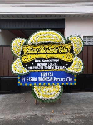 Papan Bunga Duka di Hampang