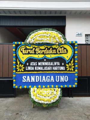 Papan Bunga Duka di Hampang